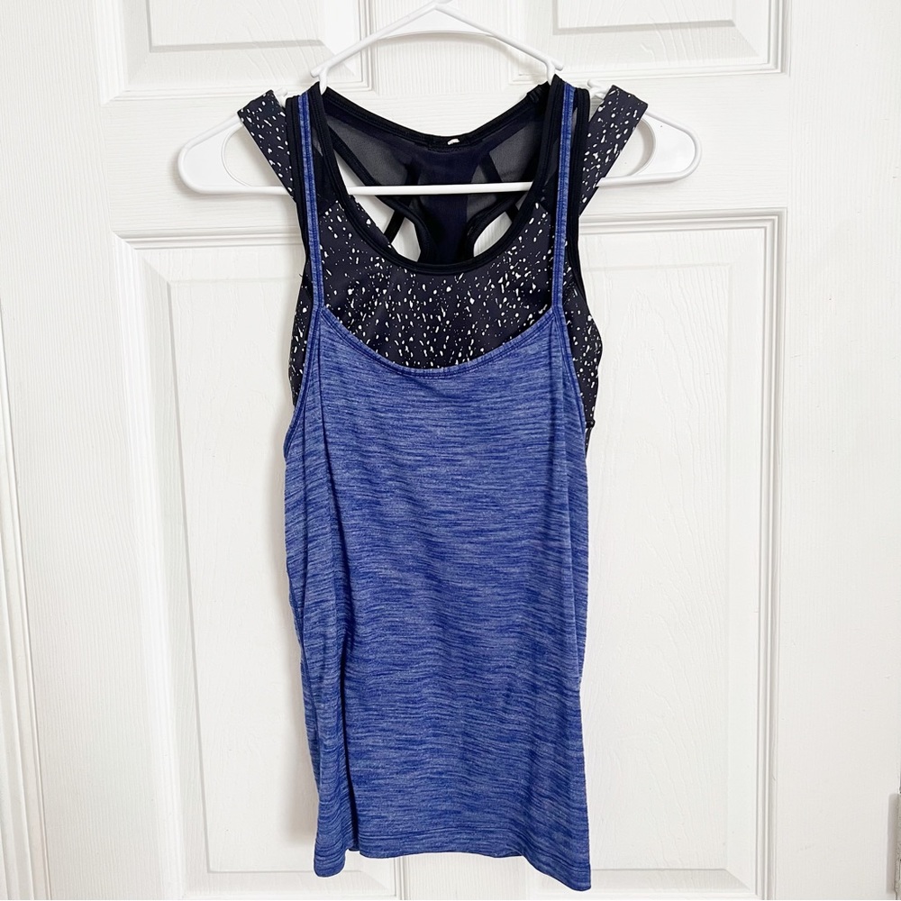 LuluLemon | Racer Back Built In Bra Top Size 2
